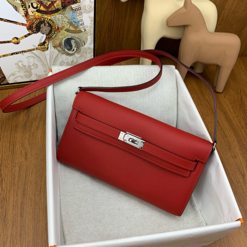 HERMES Kelly To Go Epsom Crossbody Bag