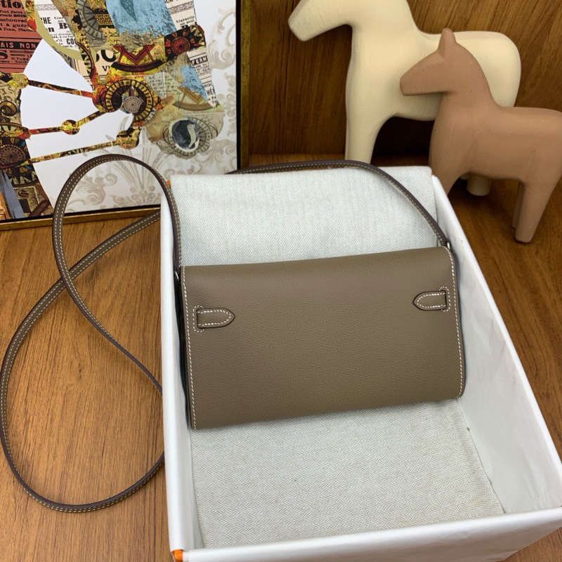 HERMES Kelly To Go Epsom Crossbody Bag