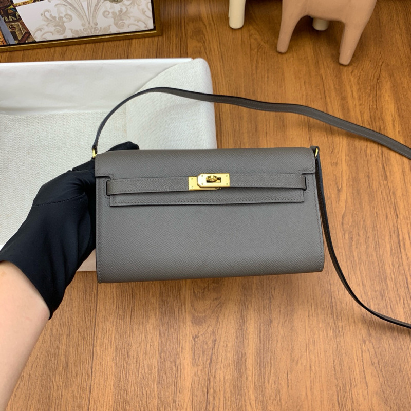 HERMES Kelly To Go Epsom Crossbody Bag