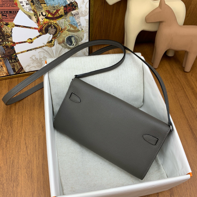HERMES Kelly To Go Epsom Crossbody Bag