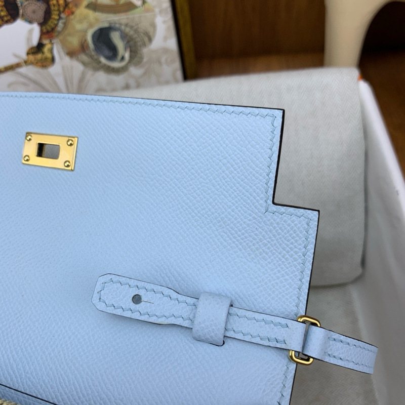 HERMES Kelly To Go Epsom Crossbody Bag
