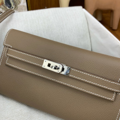 HERMES Kelly To Go Epsom Crossbody Bag