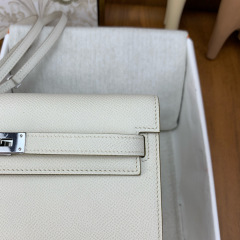 HERMES Kelly To Go Epsom Crossbody Bag