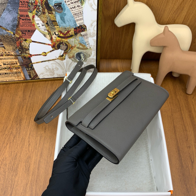 HERMES Kelly To Go Epsom Crossbody Bag