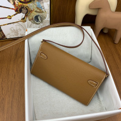 HERMES Kelly To Go Epsom Crossbody Bag