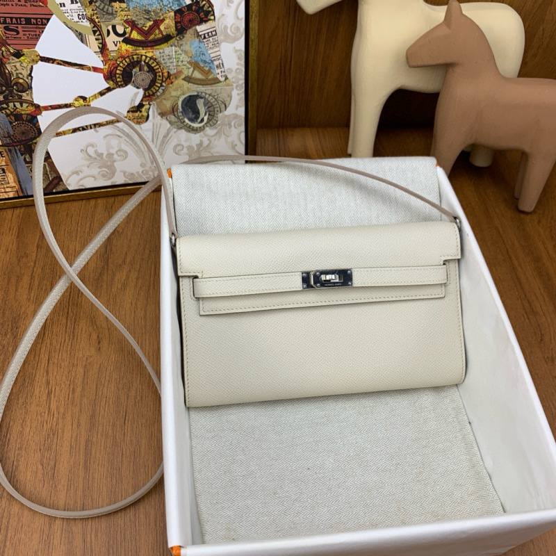 HERMES Kelly To Go Epsom Crossbody Bag