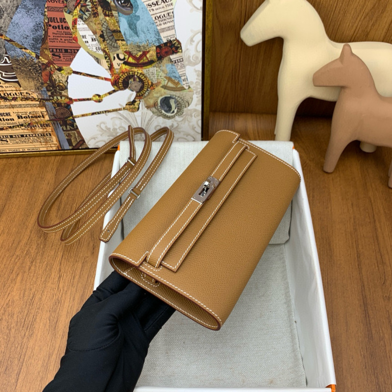 HERMES Kelly To Go Epsom Crossbody Bag