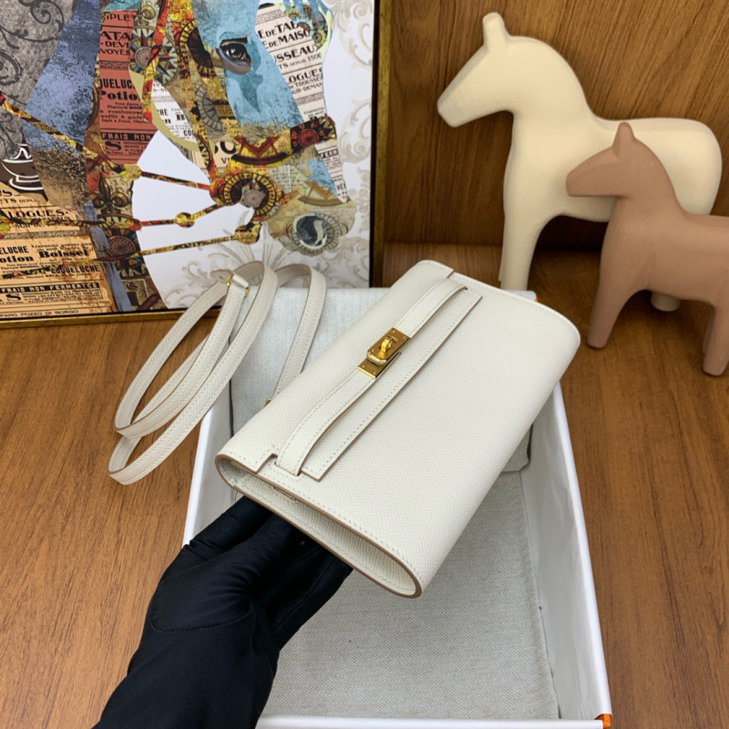 HERMES Kelly To Go Epsom Crossbody Bag