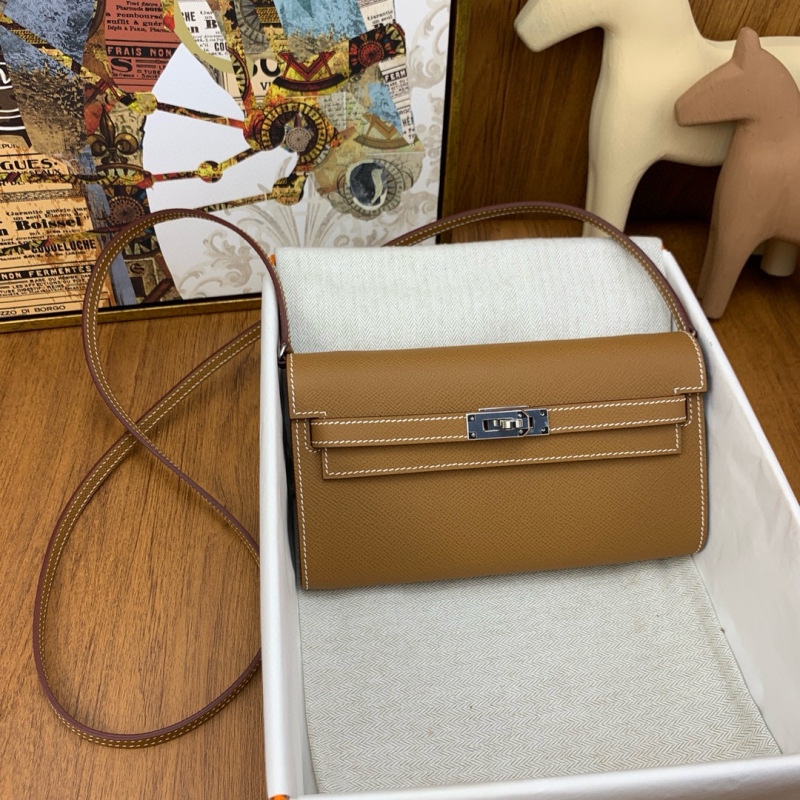 HERMES Kelly To Go Epsom Crossbody Bag