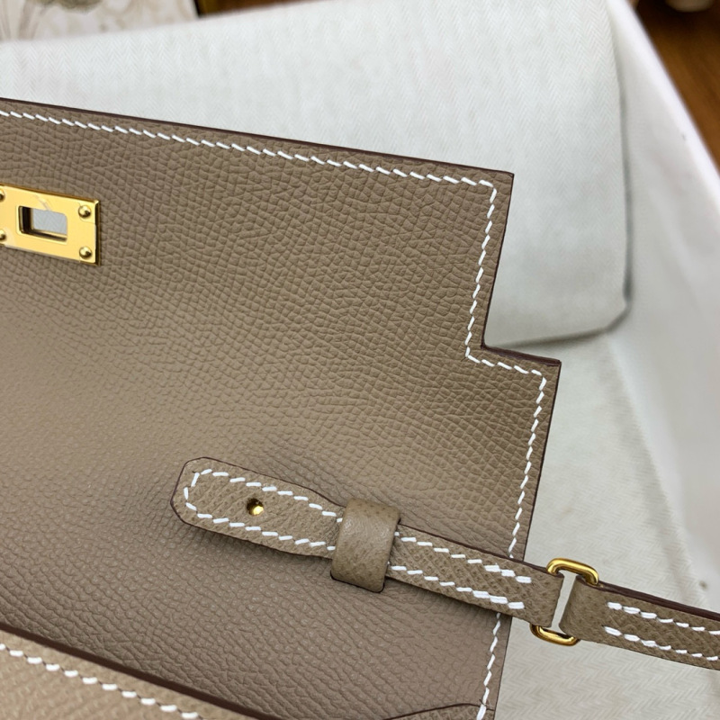 HERMES Kelly To Go Epsom Crossbody Bag