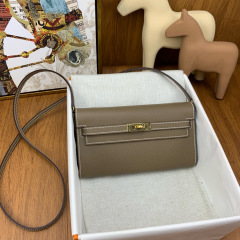 HERMES Kelly To Go Epsom Crossbody Bag