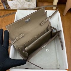 HERMES Kelly To Go Epsom Crossbody Bag