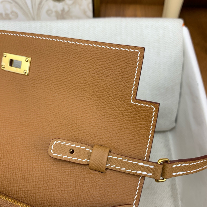 HERMES Kelly To Go Epsom Crossbody Bag