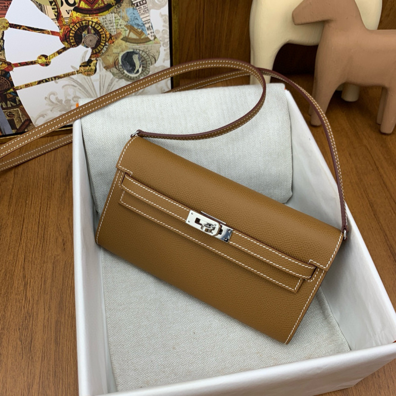 HERMES Kelly To Go Epsom Crossbody Bag