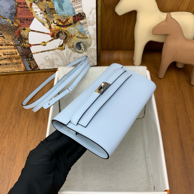 HERMES Kelly To Go Epsom Crossbody Bag