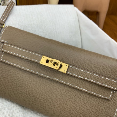 HERMES Kelly To Go Epsom Crossbody Bag