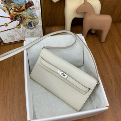 HERMES Kelly To Go Epsom Crossbody Bag