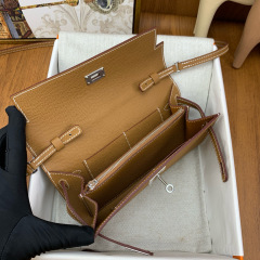 HERMES Kelly To Go Epsom Crossbody Bag