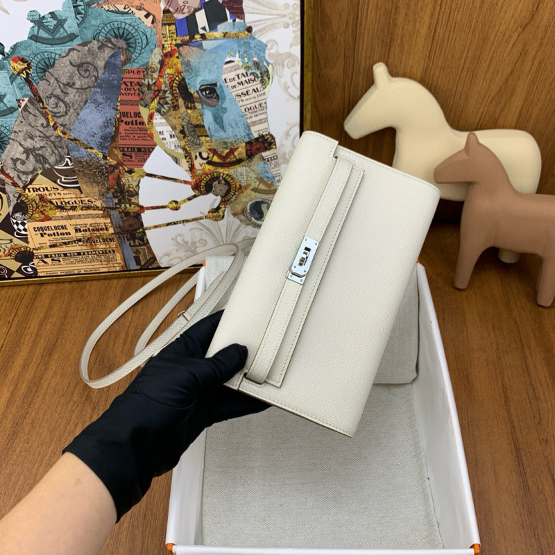 HERMES Kelly To Go Epsom Crossbody Bag