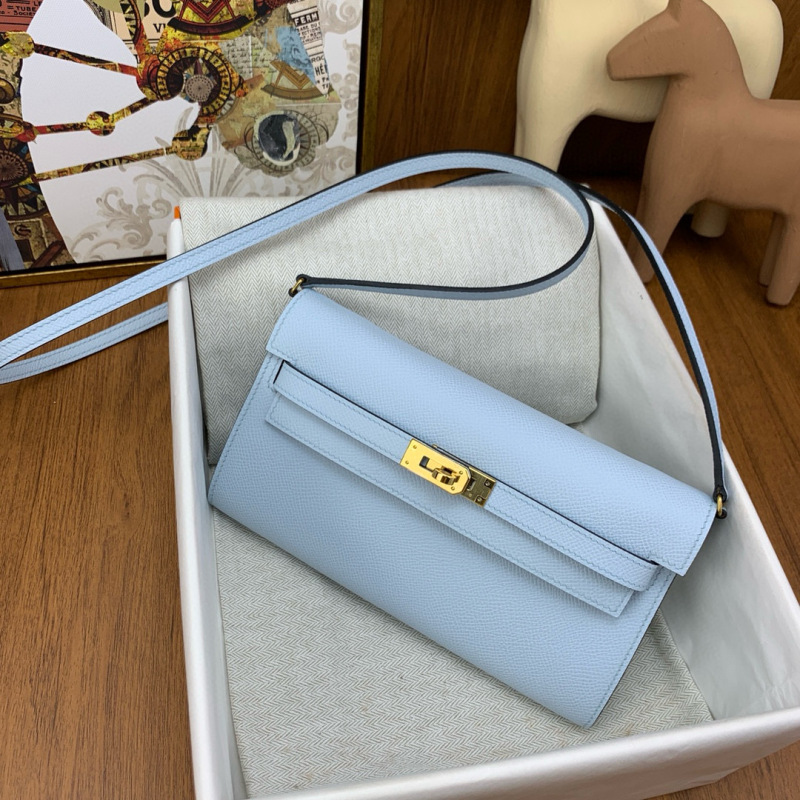 HERMES Kelly To Go Epsom Crossbody Bag