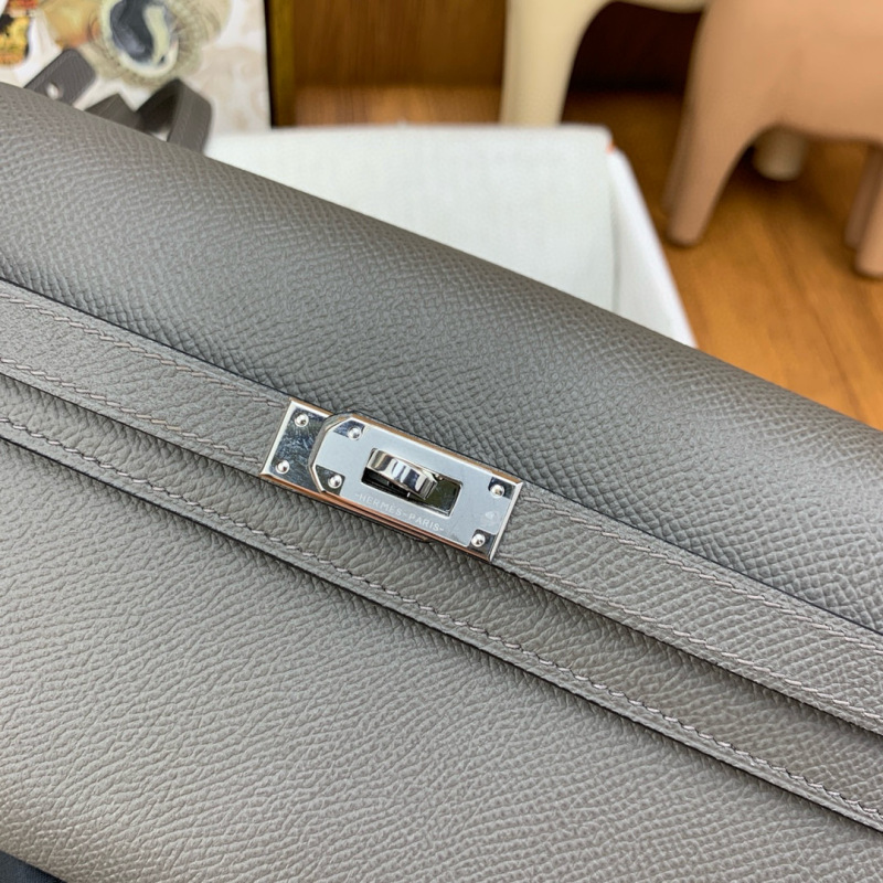 HERMES Kelly To Go Epsom Crossbody Bag