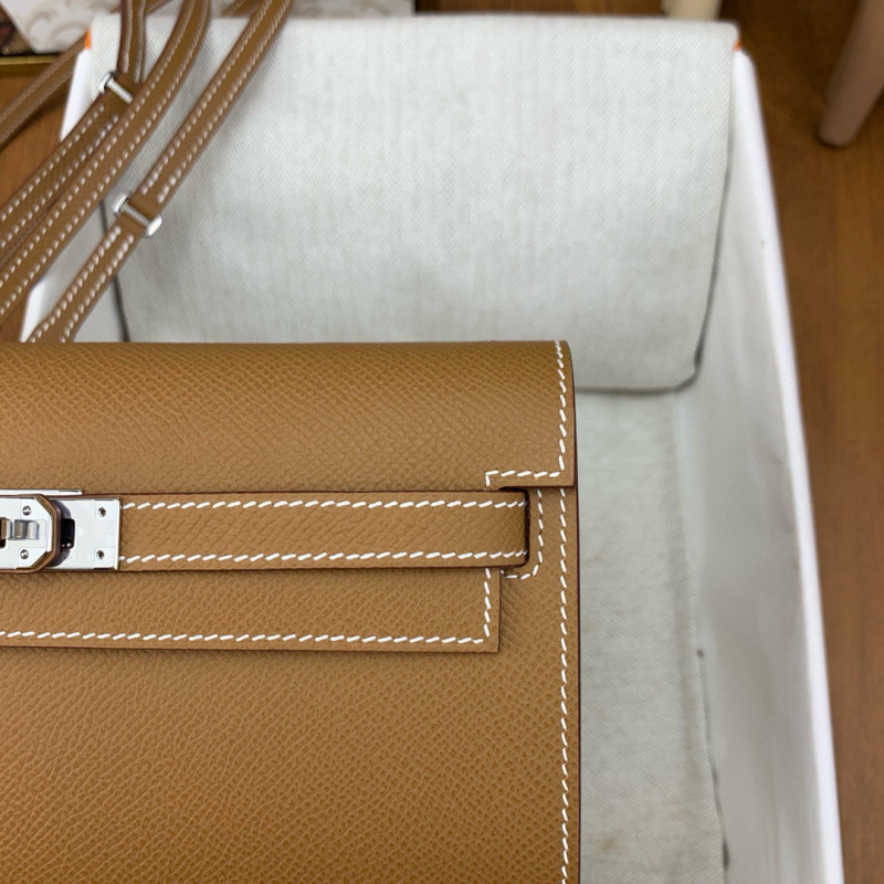 HERMES Kelly To Go Epsom Crossbody Bag