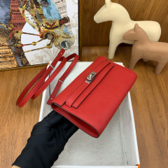 HERMES Kelly To Go Epsom Crossbody Bag