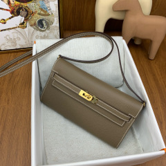 HERMES Kelly To Go Epsom Crossbody Bag