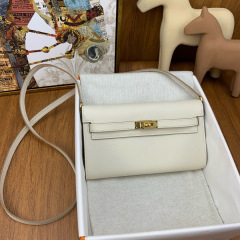 HERMES Kelly To Go Epsom Crossbody Bag
