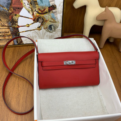 HERMES Kelly To Go Epsom Crossbody Bag