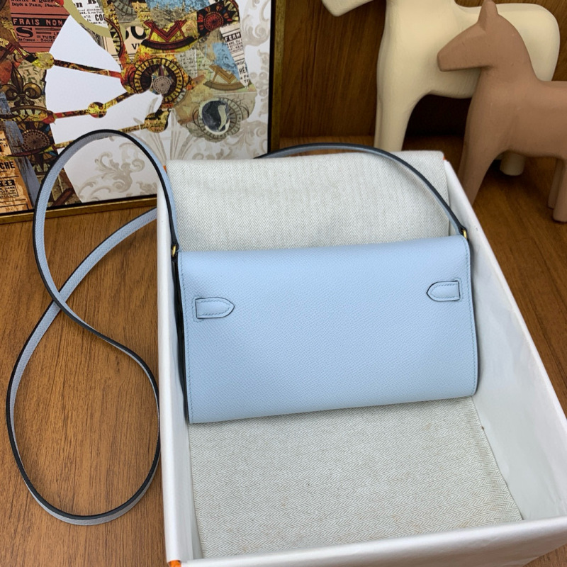HERMES Kelly To Go Epsom Crossbody Bag