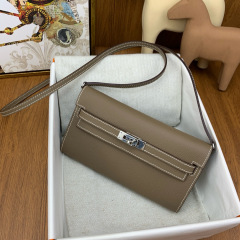 HERMES Kelly To Go Epsom Crossbody Bag