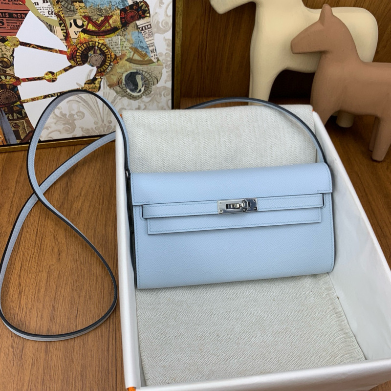 HERMES Kelly To Go Epsom Crossbody Bag