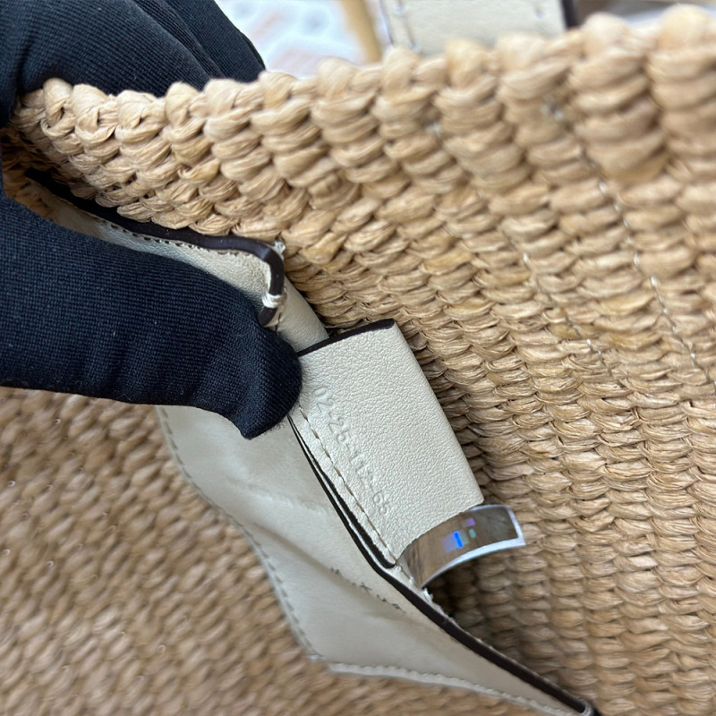 Chloé Large Horse Medal Basket