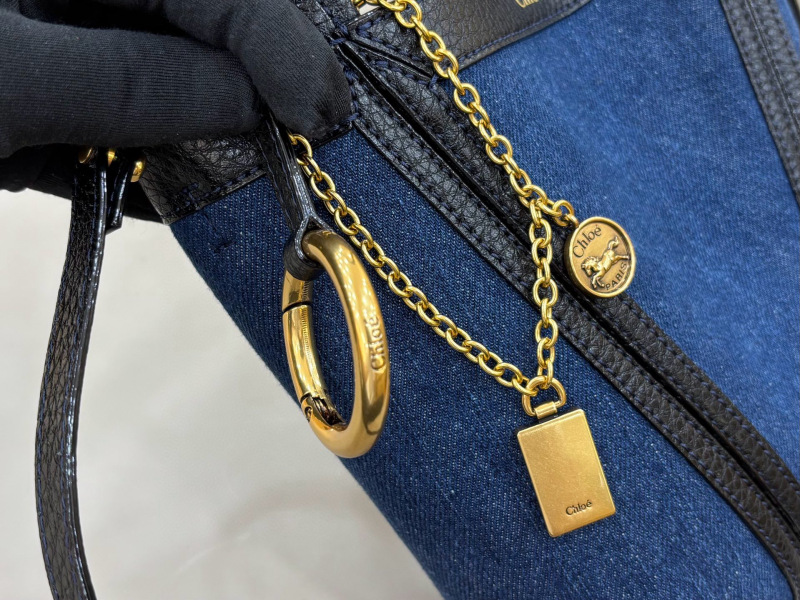 CHLOÉ SMALL CHLOÉ SPIN TOTE BAG