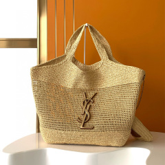 YSL ICARE Straw bag