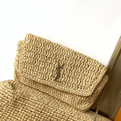 YSL ICARE Straw bag