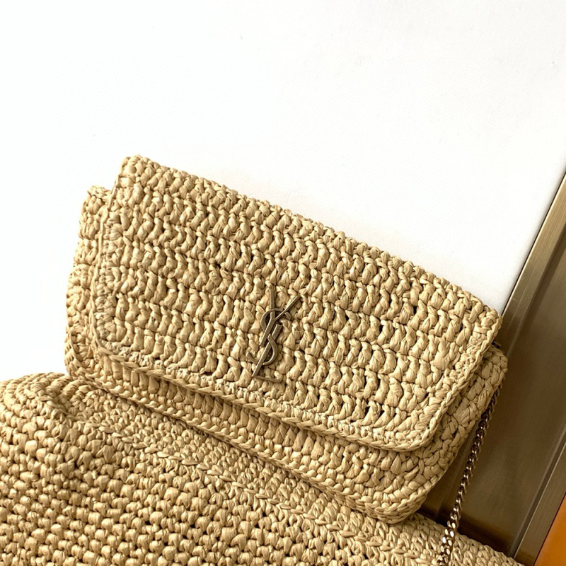 YSL ICARE Straw bag