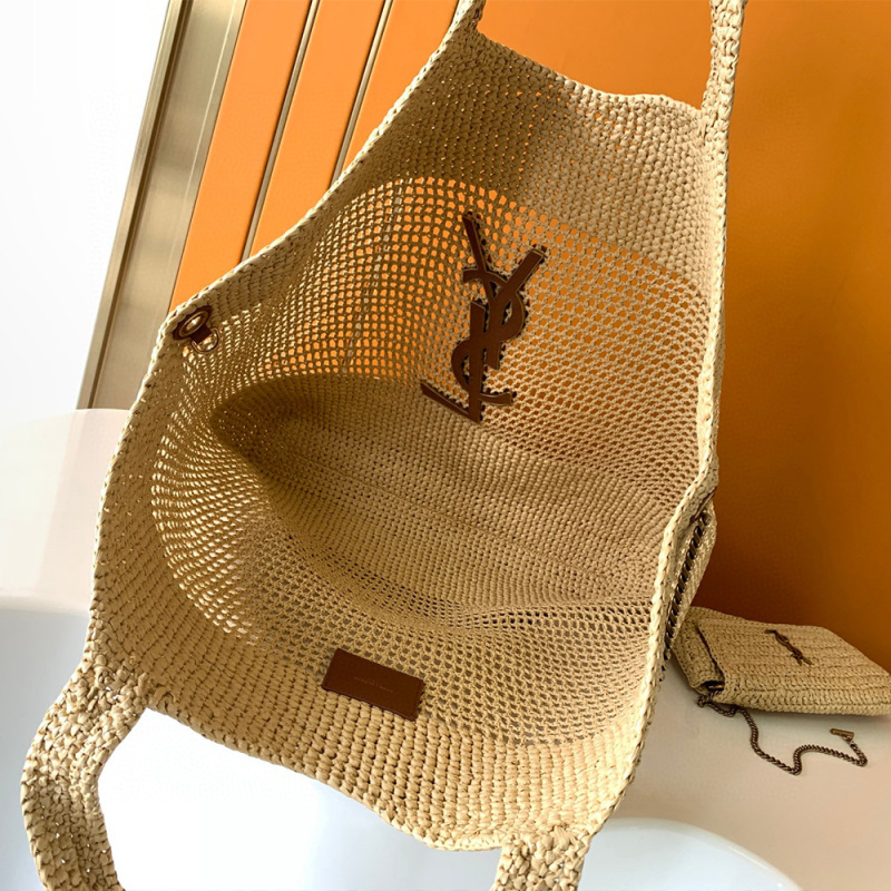 YSL ICARE Straw bag