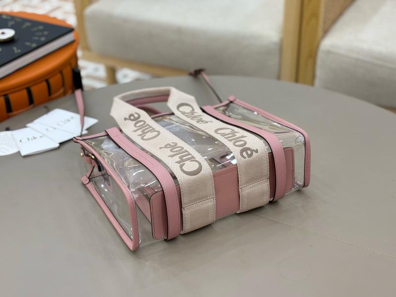 CHLOÉ SMALL WOODY TOTE BAG