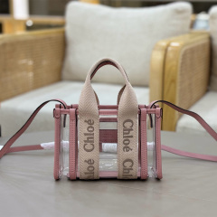 CHLOÉ MINI WOODY TOTE BAG