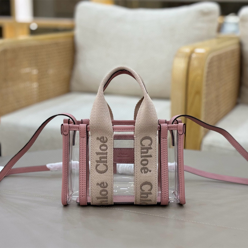 CHLOÉ MINI WOODY TOTE BAG