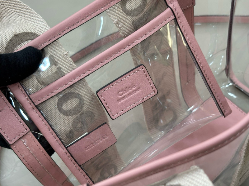 CHLOÉ SMALL WOODY TOTE BAG