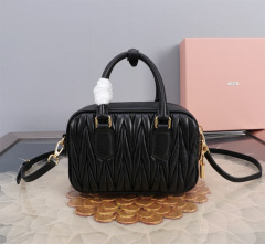 MIU MIU Arcadie Matelassé  Nappa Leather Bag