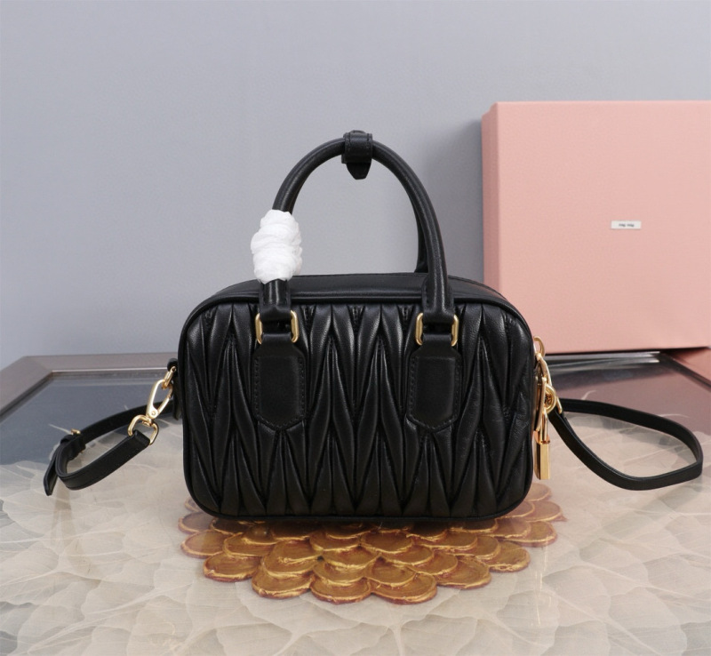 MIU MIU Arcadie Matelassé  Nappa Leather Bag