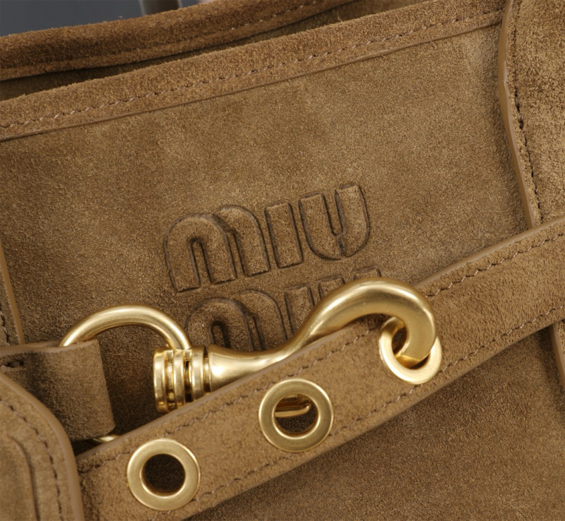 MIU MIU Aventure Suede Bag