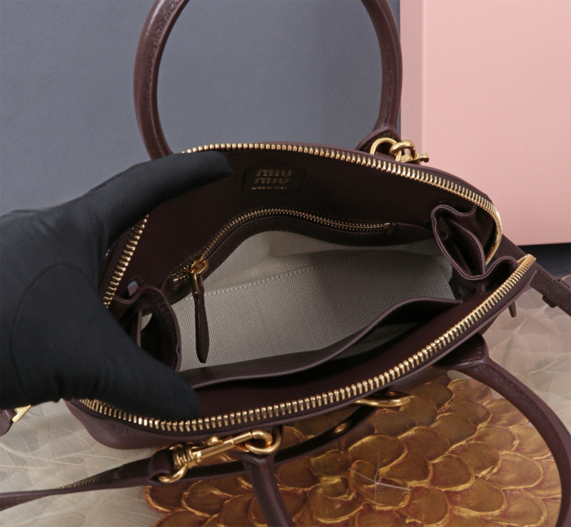 MIU MIU Aventure Mini Nappa Leather Bag
