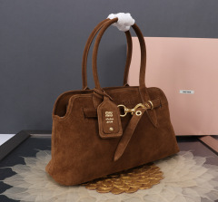 MIU MIU Aventure Suede Bag