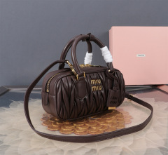 MIU MIU Arcadie Matelassé Nappa Leather Bag