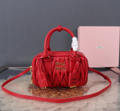 MIU MIU Arcadie Matelassé  Nappa Leather Bag